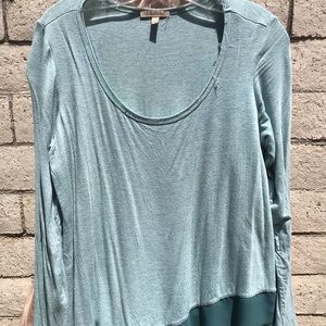 Bordeaux long sleeve top